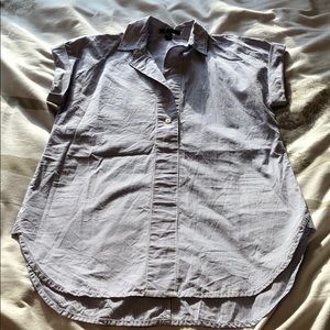 Jcrew micro stripe tunic. Blue and white.